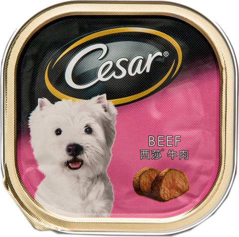 Cesar Trays Beef Dog Food 100 g