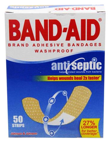 BAND-AID Antiseptic 50 pcs /pack