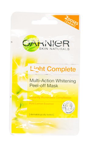 Garnier Light Complete Peel-Off Mask 6 ml (2 pcs)