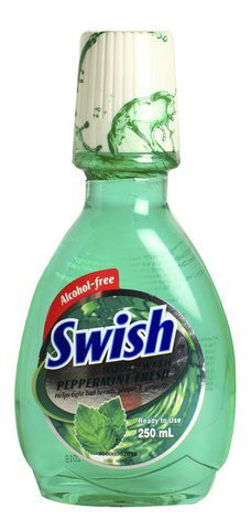 Swish Mouthwash Peppermint Fresh 250 ml