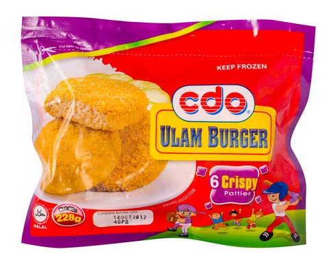 CDO Ulam Burger Crispy 228 g