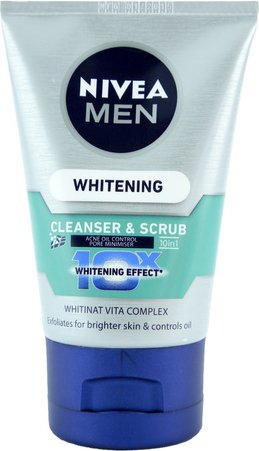 Nivea Men Facial Scrub Whitening Oil Control 100 ml