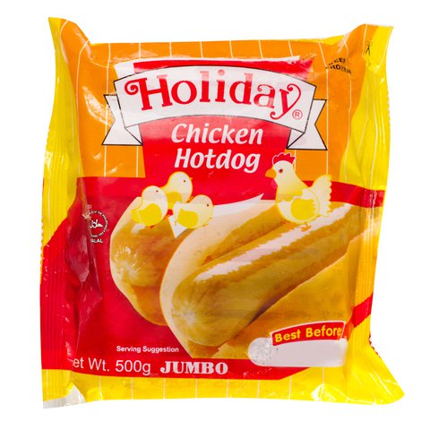 Holiday Chicken Hotdog Jumbo 500 g