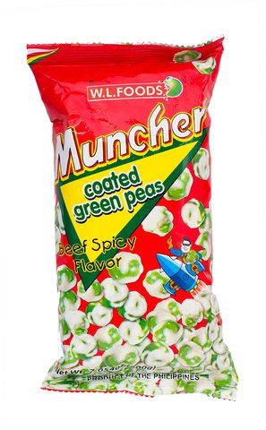 Muncher Coated Green Peas 200 g