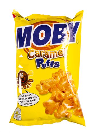 Moby Caramel Puffs Popcorn 90 g