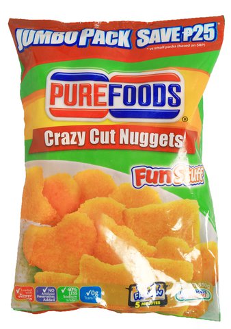 Purefoods Chicken Fun Nuggets Savings 850 g