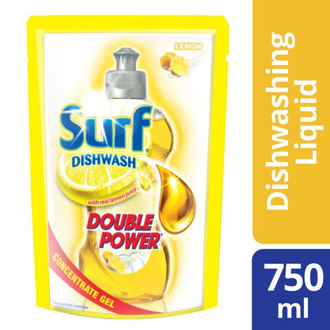 Surf Dishwashing Liquid Lemon 750 ml