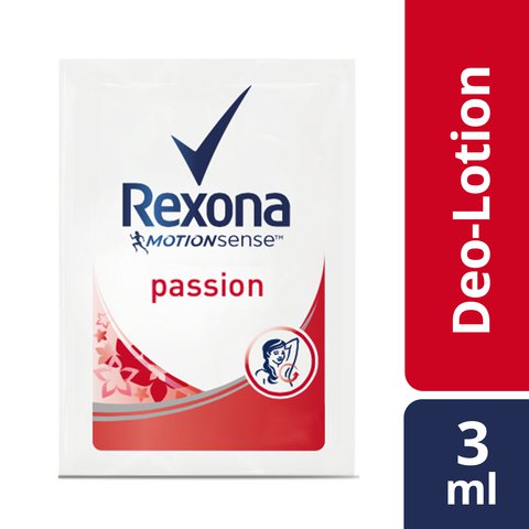 Rexona Women Deodorant Lotion Passion 3 sachets x 3 ml