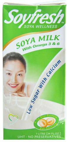 Soyfresh Low sugar 1 l