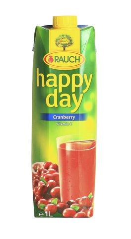 Rauch Happy day Cranberry 1 l