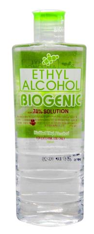 Biogenic Ethyl Alcohol 70% Solution 500 ml
