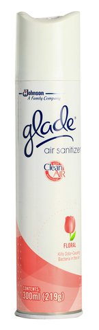 Glade Clean Air Floral Air Sanitizer 300 ml