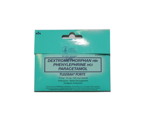 Tuseran Paracetamol Forte 4 pcs /pack