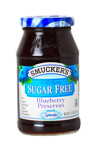 Smucker's Sugar Free Blueberry Preserves 12.75 oz