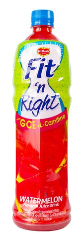Fit 'N Right Watermelon Flavored Juice Drink 1 l