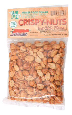 Memer Crispy Nut Hot Chili 100 g