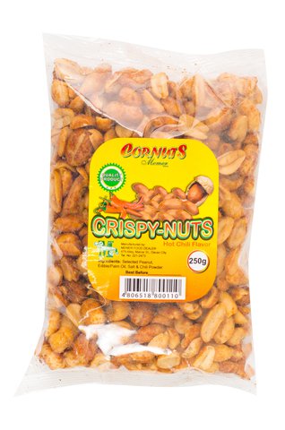 Memer Crispy Nuts Hot 250 g