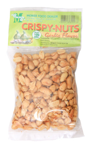 Memer Crispy Nuts Garlic 100 g