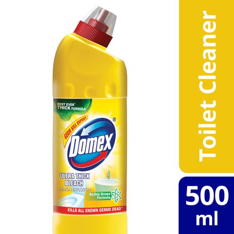Domex Toilet Cleaner Liquid Bleach Lemon 500 ml