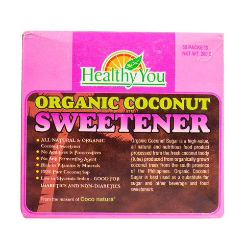 Healthy You Organic Coconut Sweetener 250 g /pack