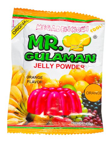 Mr. Hat Gulaman Flavored Orange Jelly Powder 25 g