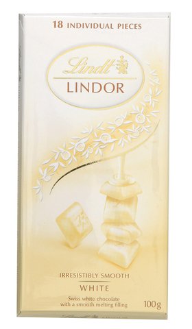 Lindt Lindor White 100 g