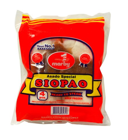 Marby Siopao Asado 4 pcs /pack
