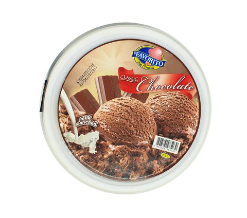 El Favorito Chocolate Ice Cream 1.3 l