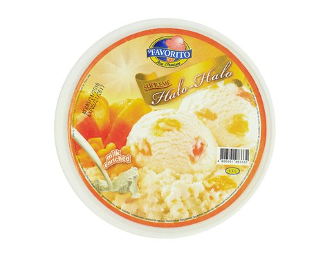 El Favorito Halo-Halo Special Chocolate Ice Cream 1.3 l