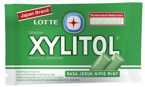 Lotte Xylitol Lime blaster 11.6 g