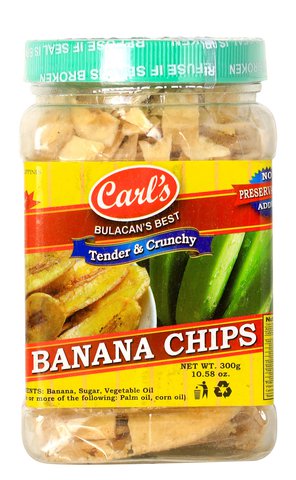 La Carlota Carl's Tender &amp; Crunchy Banana Chips 300 g