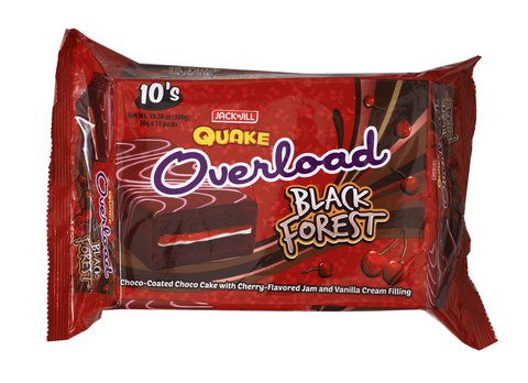 Quake Overload Black Forest 30 g (10 pcs)