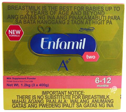 Enfamil A+ Two Milk Supplement Powder (6-12 months) 1.2 kg