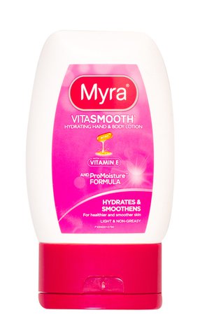 Myra Vita Smooth Hydrating Hand &amp; Body Lotion Vitamin E And Promoisture Formula 50 ml