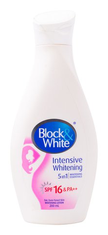 Block &amp; White Lotion Intensive Whitening SPF 16 200 ml