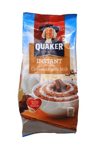 Quaker Instant Oatmeal With Milk Choco 400 g