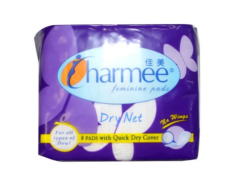Charmee All Flow Dry Net No Wings 8 pads