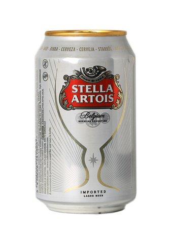 Stella Artois Beer In Can 330 ml