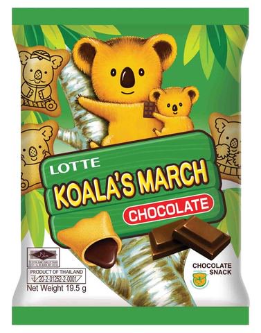 Lotte Koala's March Chocolate 19.5 g