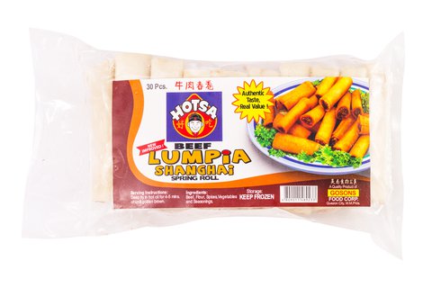 Hotsa Beef Lumpia Shanghai 30 pcs /pack