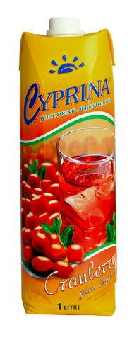 Cyprina Cranberry Juice Drink 1 l