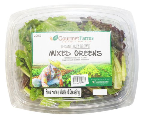 Gourmet Farms Mixed Greens Herbs 200 g