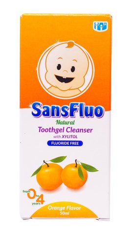 Sans Flou Toothgel Cleanser Orange 50 ml
