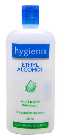 Hygienix Ethyl Alcohol 65% 250 ml