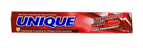Unique Toothpaste Red Supernova 100 ml
