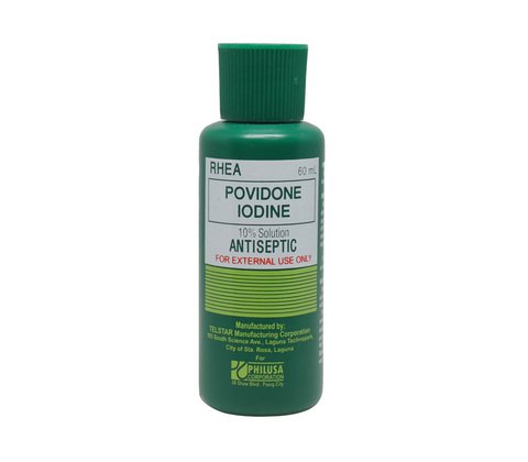 Rhea Povidone Iodine 10% Solution 60 ml