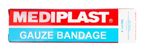 Mediplast Gauze Bandage "4x6" 1 pc