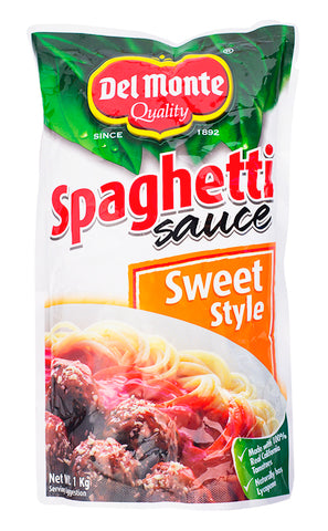 Del Monte Spaghetti Sauce Sweet Style 1 kg