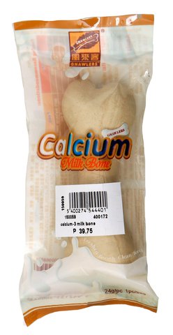 Jolly Calcium Milk Bone 3" 1 pc