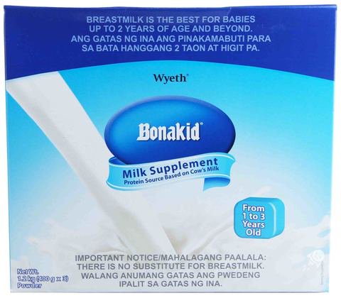 Bonakid Milk Supplement 1-3 Years Old 1.2 kg